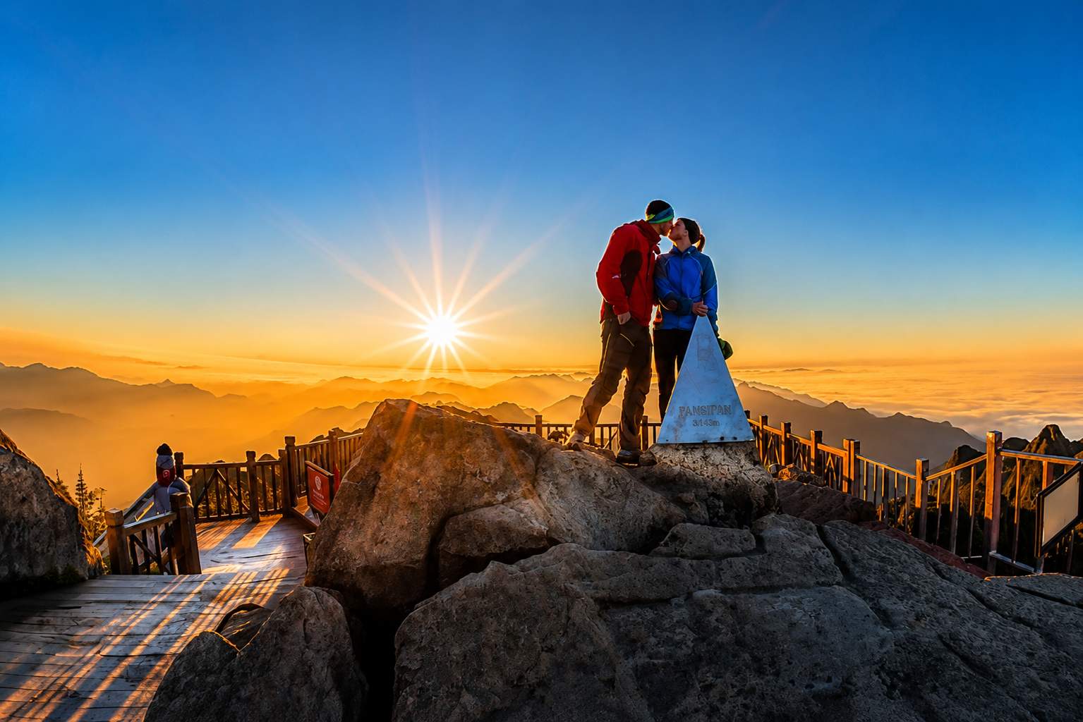Fansipan Mountain trek in Vietnam